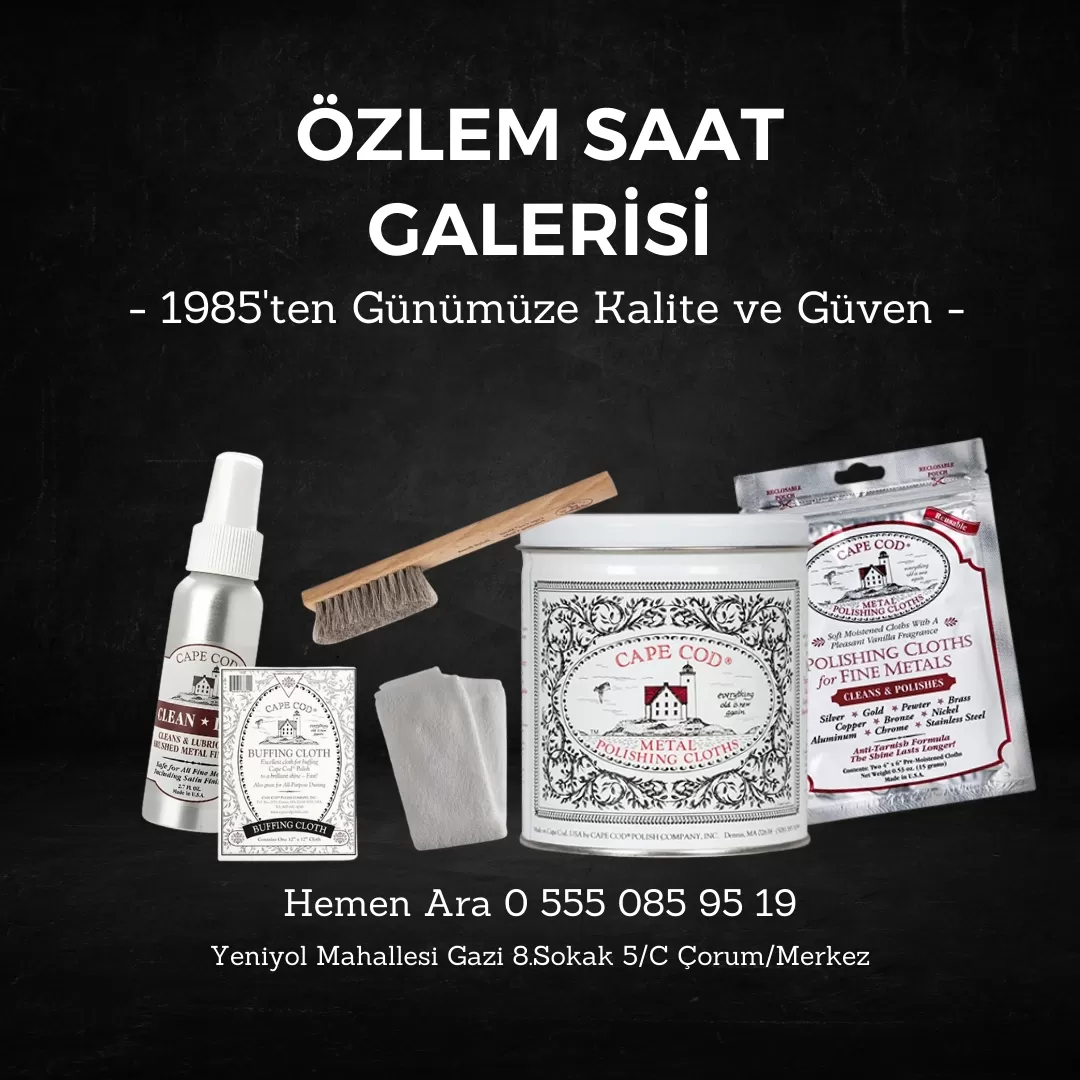 Cape Cod Ürünleri İle Değerli Metallerinizi Parlatın!