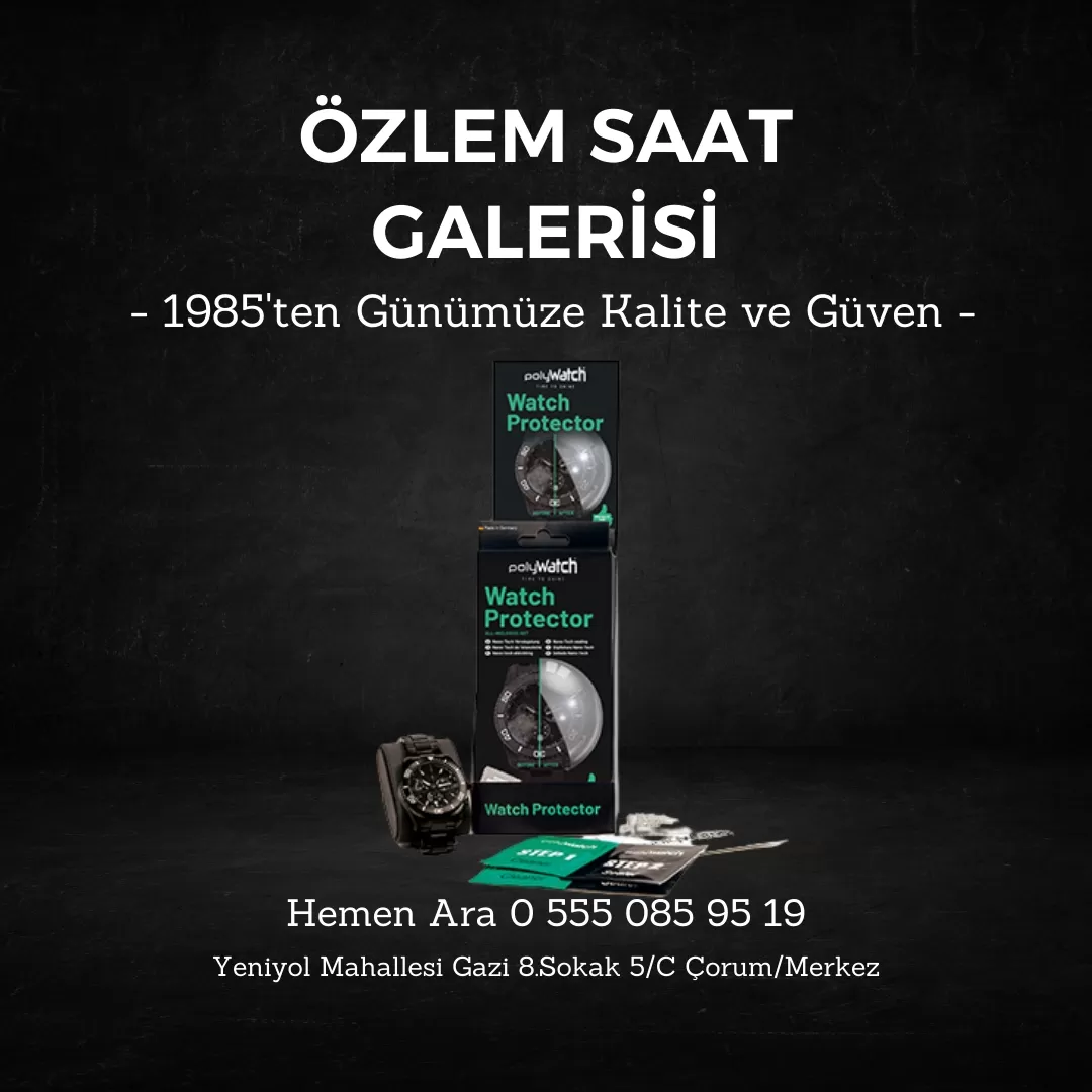PolyWatch Cam Bakım Ürünleri İle Çiziklere Artık Son!